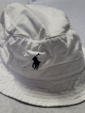 Polo Ralph Lauren Men's S/M Bucket Hat White